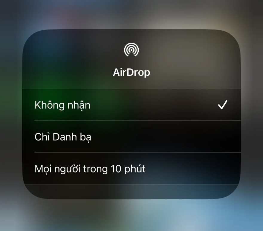 Cách khắc phục Airdrop trên iPhone không hoạt động