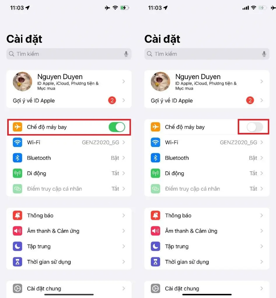 Cách khắc phục lỗi iPhone bị mất sóng