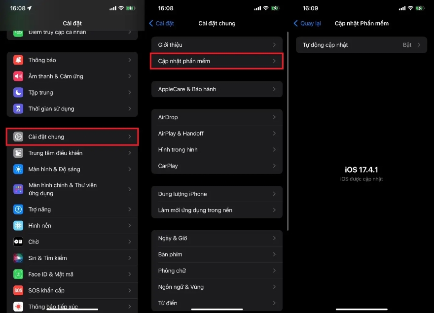 Cách khắc phục màn hình iPhone bị chuyển xám
