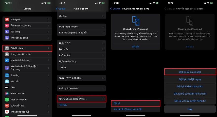 Cách khắc phục màn hình iPhone bị chuyển xám