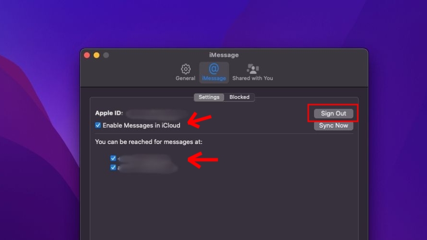 Cách tắt hoàn toàn iMessage