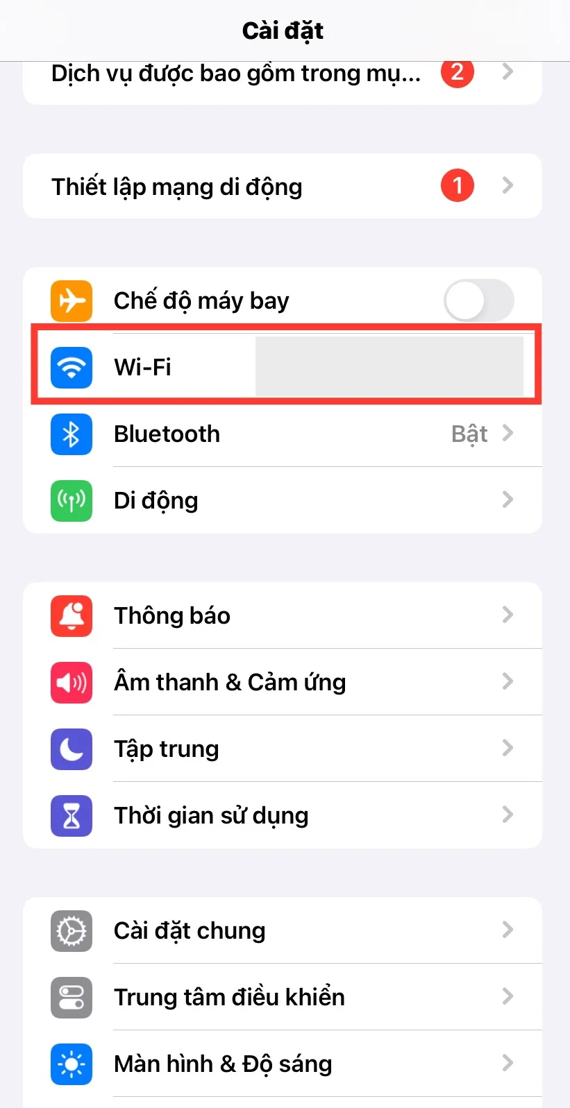 Cách tắt tự động tham gia WiFi công cộng trên iPhone