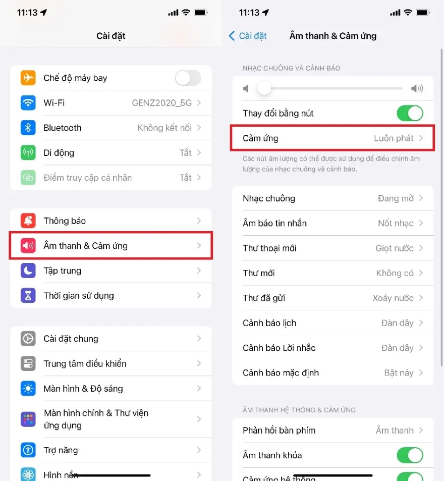 Cách tùy chỉnh chế độ rung trên iOS 17 vô cùng đơn giản
