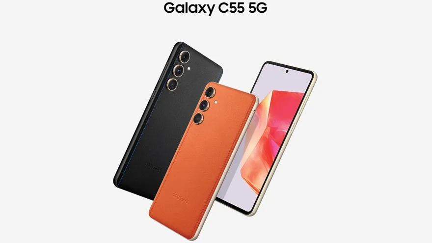  Galaxy C55 vừa ra mắt: Hiệu năng ổn định, sạc nhanh 45W