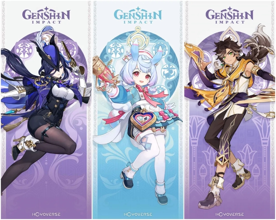 genshin impact 4.7 ba nhân vật mới