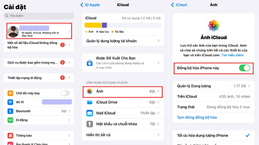 Giải phóng bộ nhớ iPhone bằng cách xóa ảnh triệt để