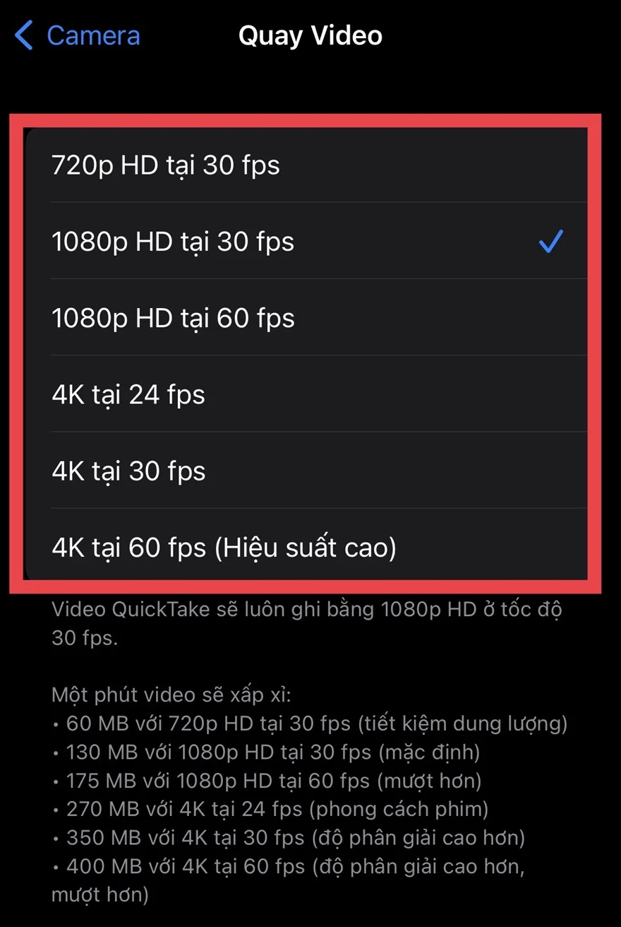 Giảm dung lượng video: bí quyết tiết kiệm bộ nhớ trên iPhone