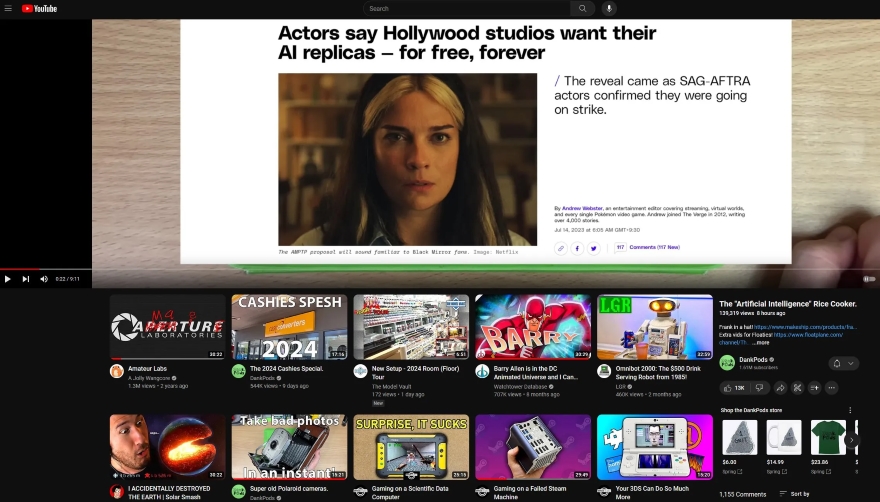 Giao diện mới của Youtube khiến người dùng 