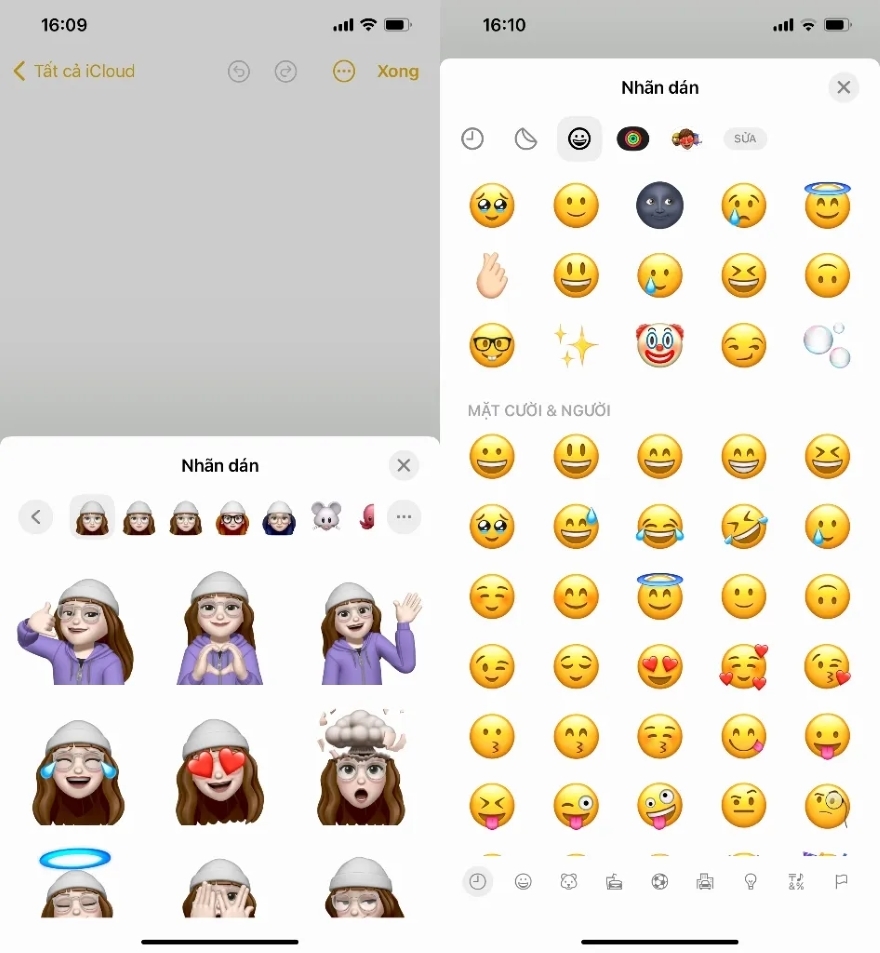 Cách tạo biểu tượng cảm xúc Emoji độc đáo mới trên iPhone