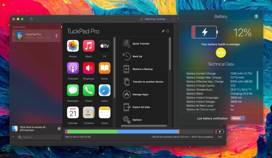 Cách kiểm tra sức khoẻ pin trên iPad