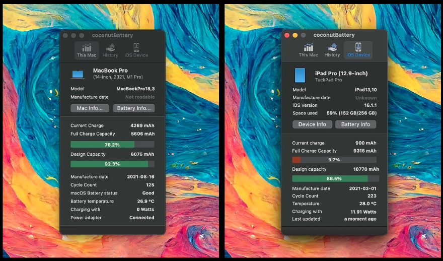 Cách kiểm tra sức khoẻ pin trên iPad