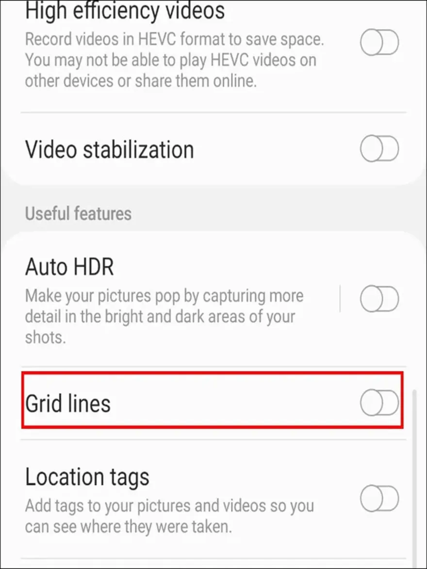 mẹo để chụp ảnh đẹp hơn với điện thoại Galaxy