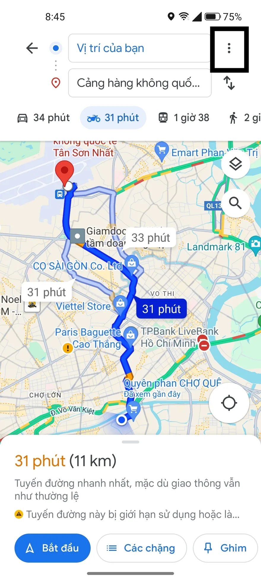 Mẹo Google Maps cần biết khi đi du lịch hè