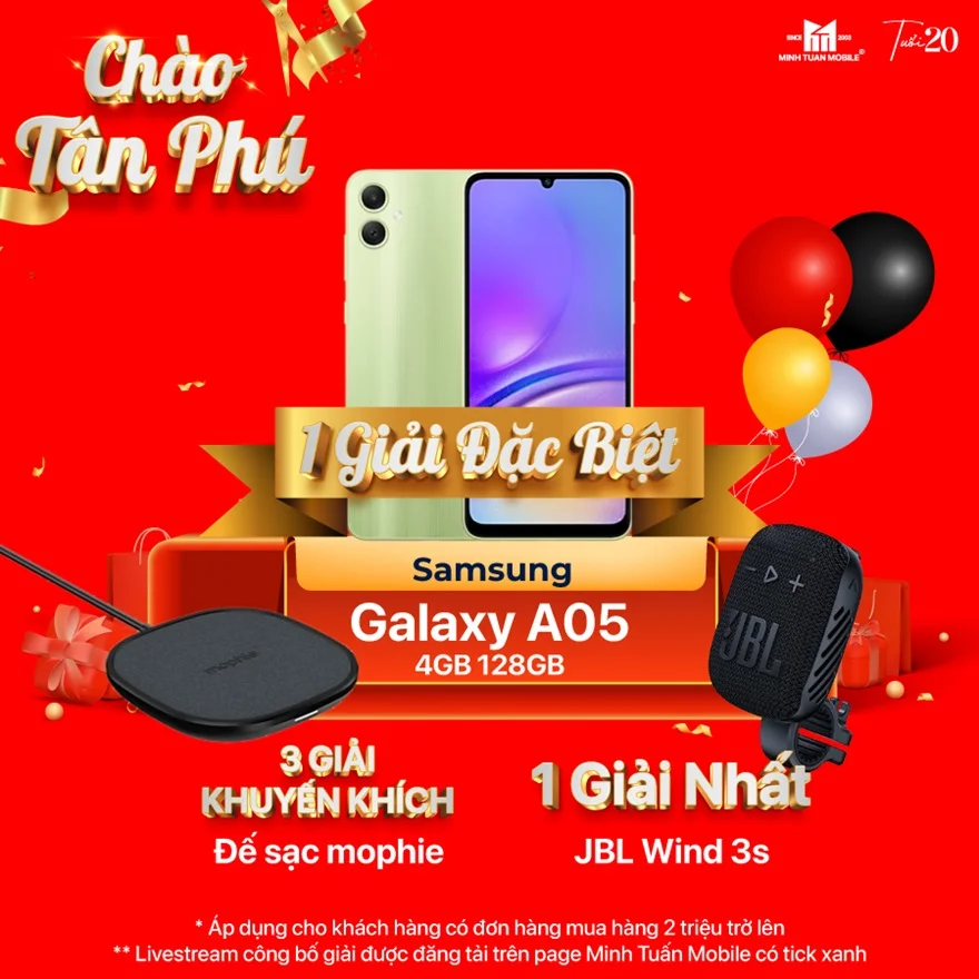 Minh Tuấn Mobile ưu đãi mừng khai trương chi nhánh Tân Phú