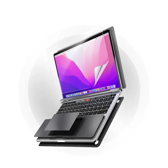 Bộ dán MacBook Air M1 13 inch 2018-2020 Mocoll 6 in 1