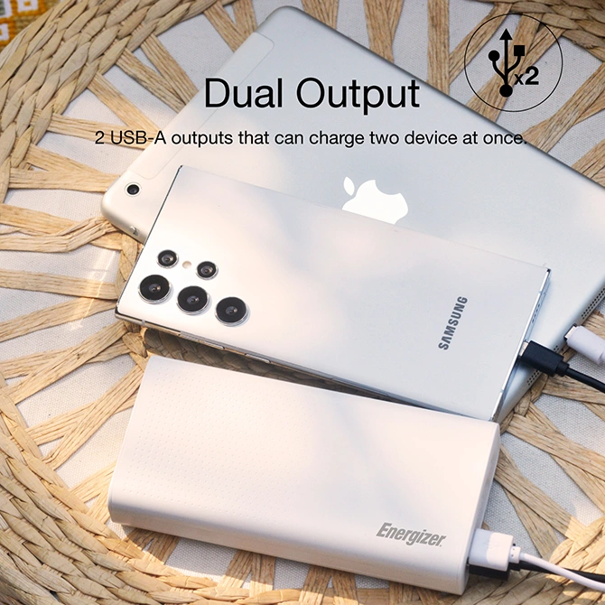 Pin sạc dự phòng Energizer 20.000 mAh 22.5W UE20012PQ