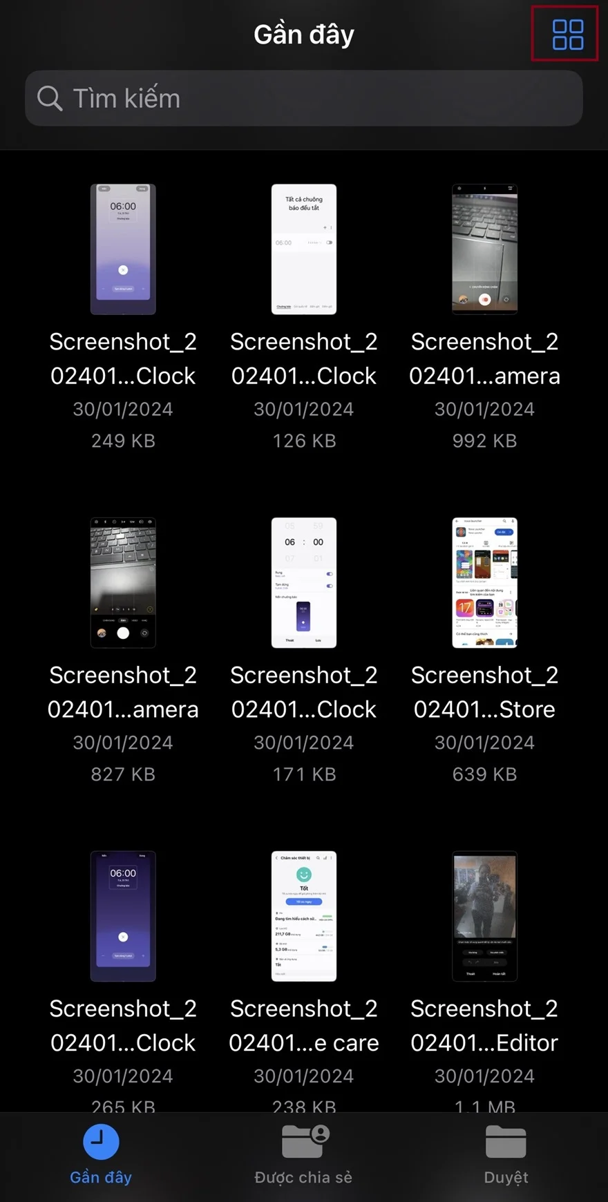 Quản lý tài liệu hiệu quả trên iPhone với ứng dụng Tệp