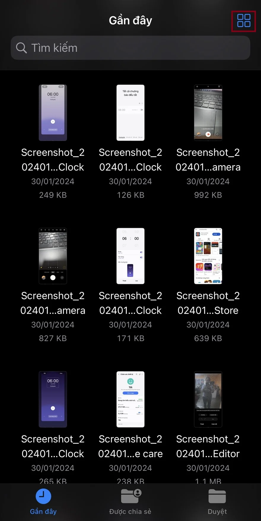 Quản lý tài liệu hiệu quả trên iPhone với ứng dụng Tệp