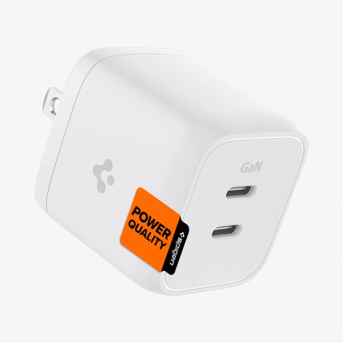 Cốc sạc nhanh 2 cổng Spigen 45W ArcStation Wall Charger