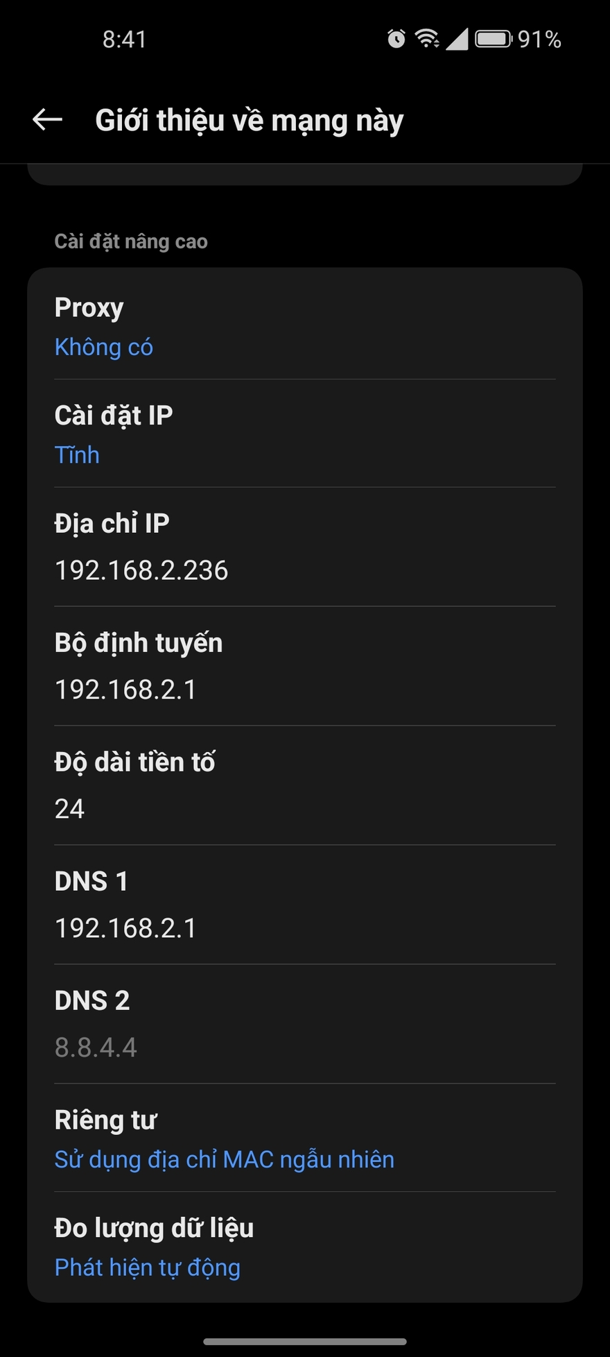 điện thoại Galaxy bị mất Wifi