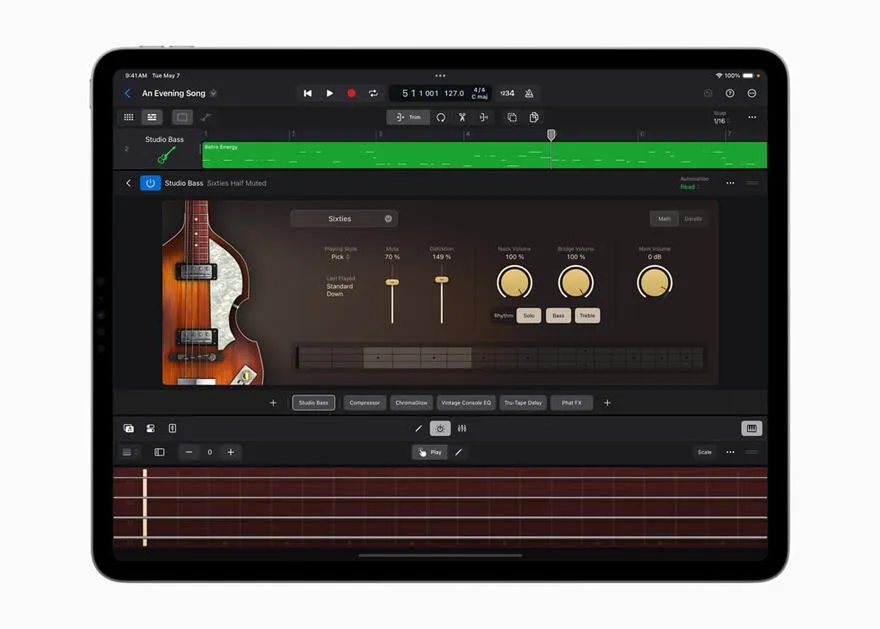 Sáng tác nhạc đỉnh cao với ứng dụng Logic Pro mới