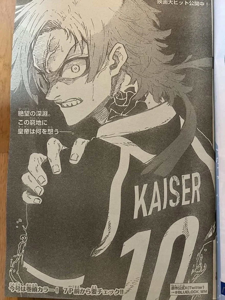 Spoiler Blue Lock chap 259: Kaiser tung vũ khí bí mật