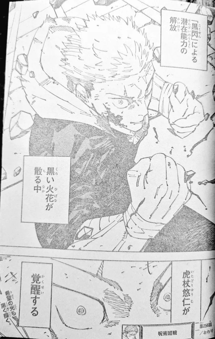 Spoiler Jujutsu Kaisen chap 256