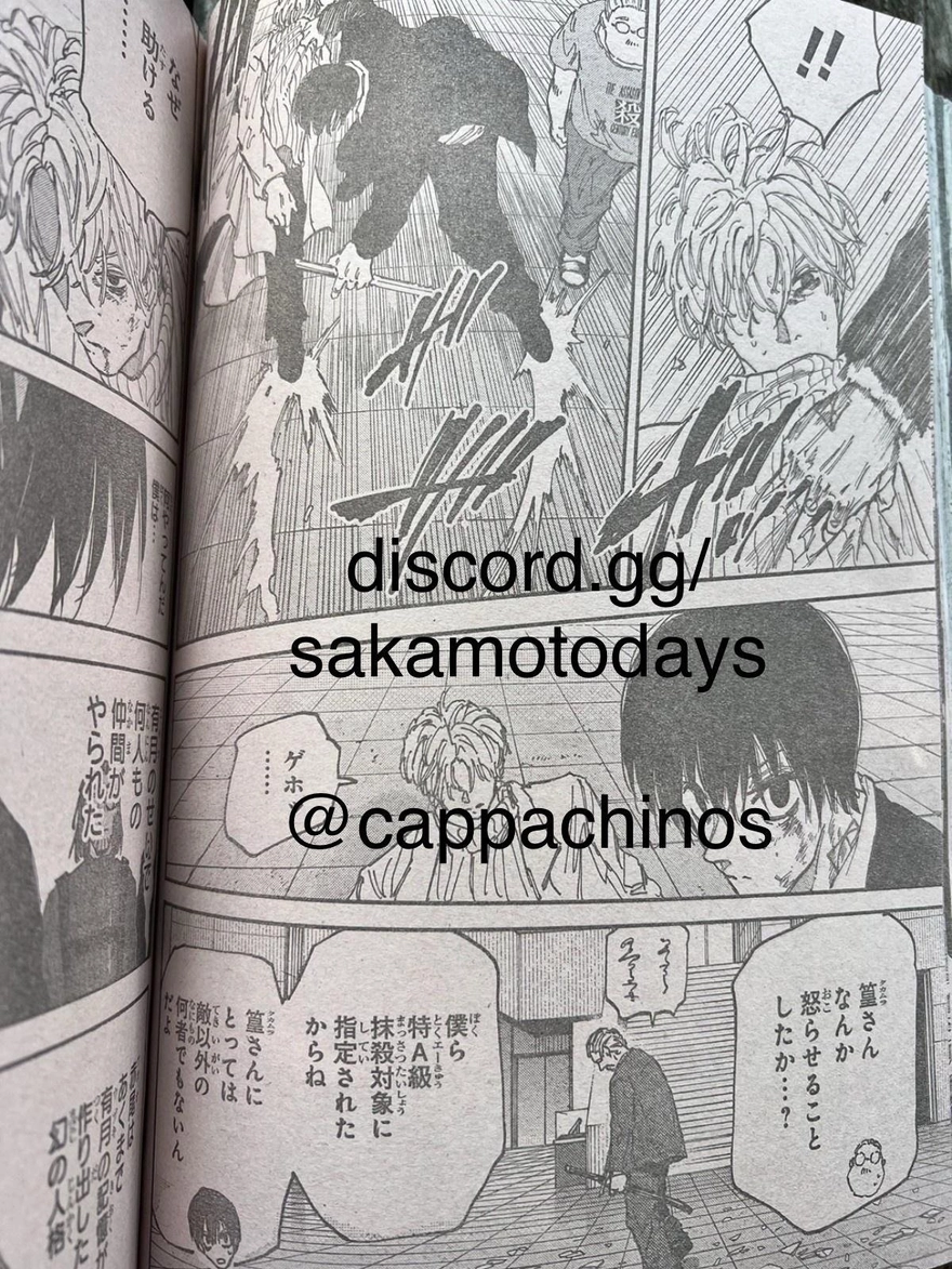 Spoiler Sakamoto Days 164