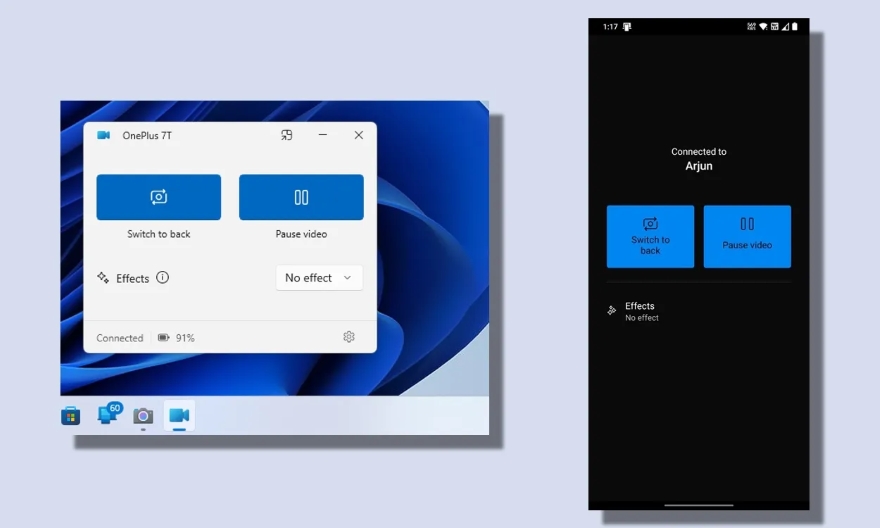 sử dụng điện thoại Android làm webcam trên Windows 11