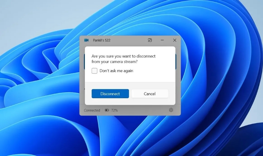 sử dụng điện thoại Android làm webcam trên Windows 11
