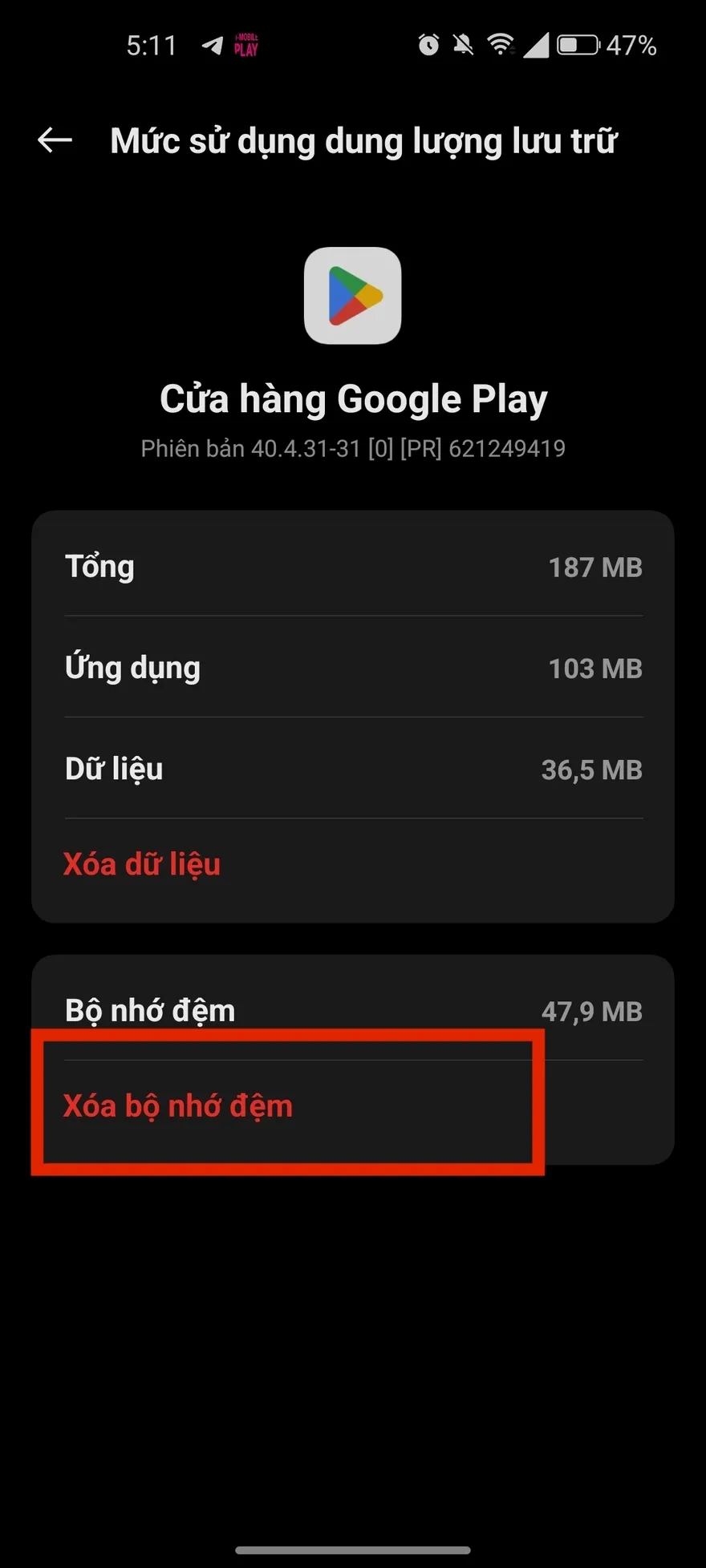 Sửa lỗi không tải được ứng dụng trên Google Play