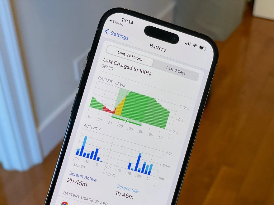 Sức khỏe pin iPhone