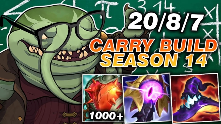 ĐTCL Đột phá rank với quân bài Tahm Kench AP