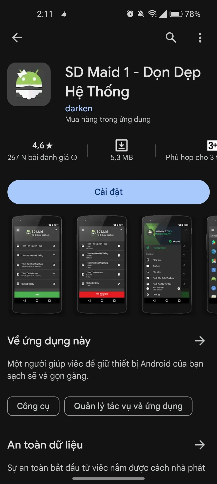 Ứng dụng dọn rác trên Galaxy có thật sự hiệu quả