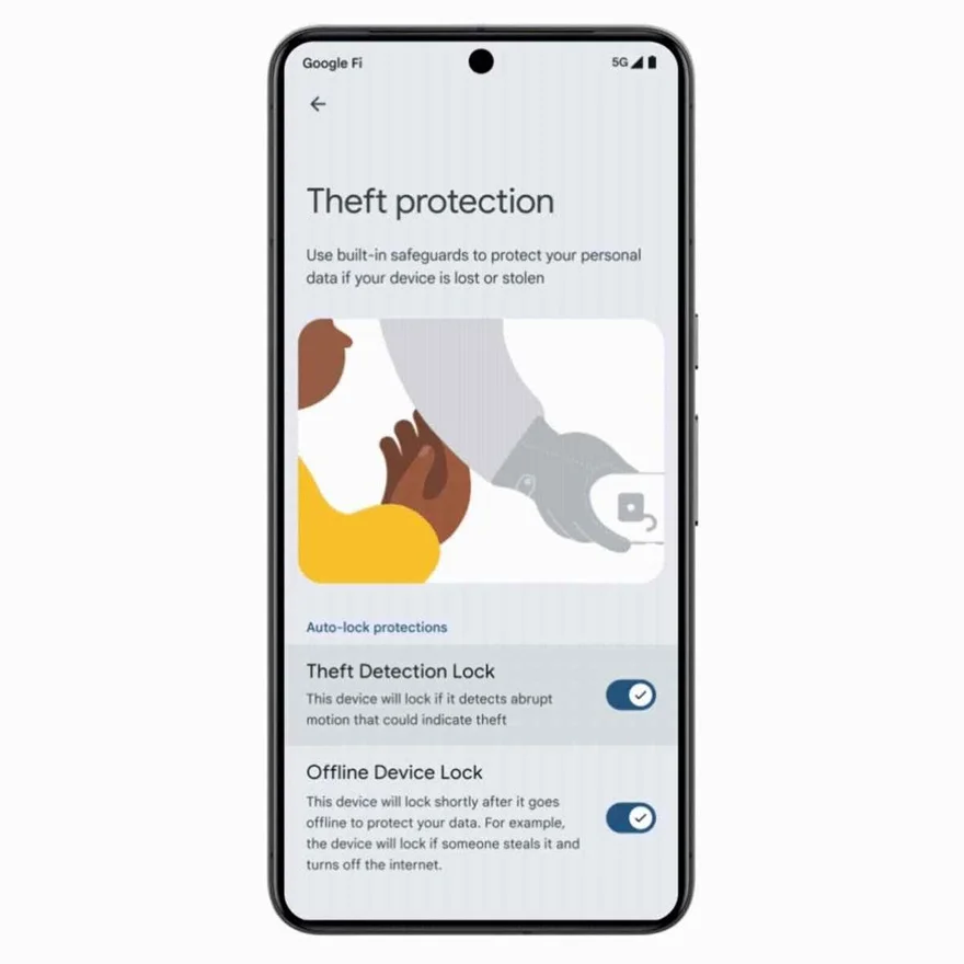 Android sắp ra mắt tính năng chống trộm thông minh