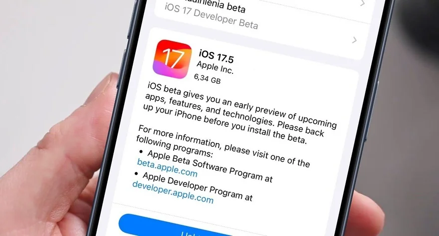 Apple chính thức phát hành iOS 17.5 RC