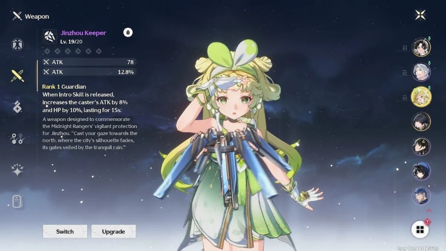 Các đội hình tốt nhất trong Wuthering Waves