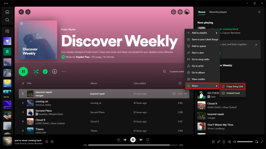 chuyển đổi nhạc Spotify sang MP3