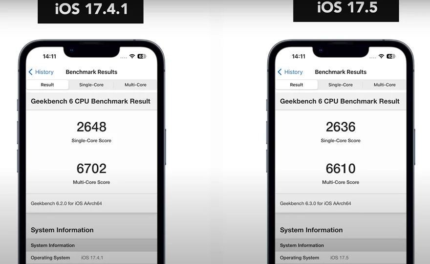 Đánh giá năng thực tế của iOS 17.5