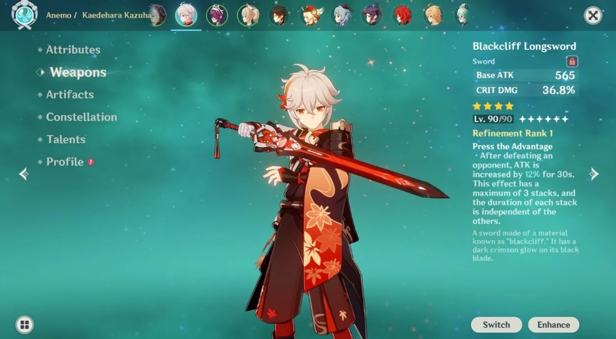 Genshin Impact vũ khí tốt nhất cho Clorinde