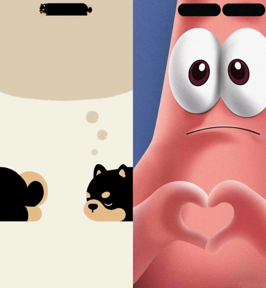 Hình nền tuyển chọn dành riêng cho iPhone có Dynamic Island