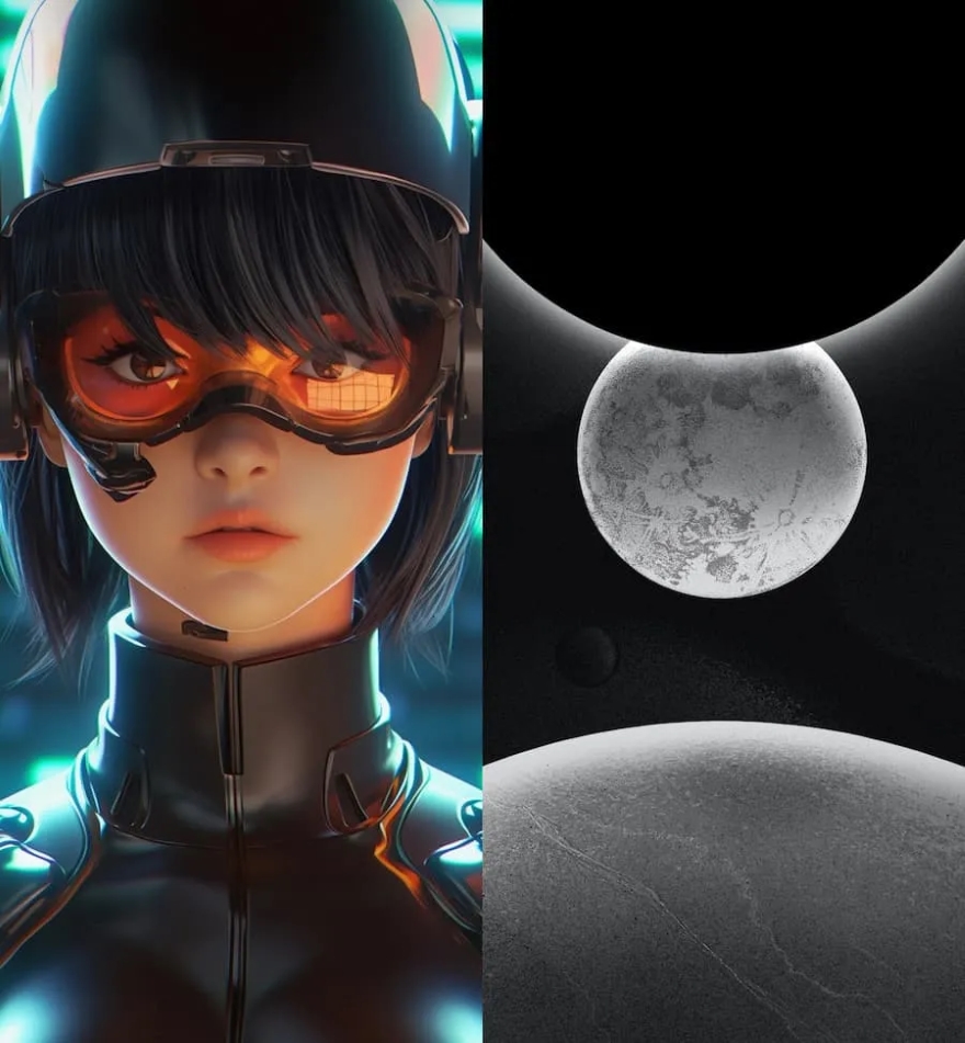 Hình nền tuyển chọn dành riêng cho iPhone có Dynamic Island