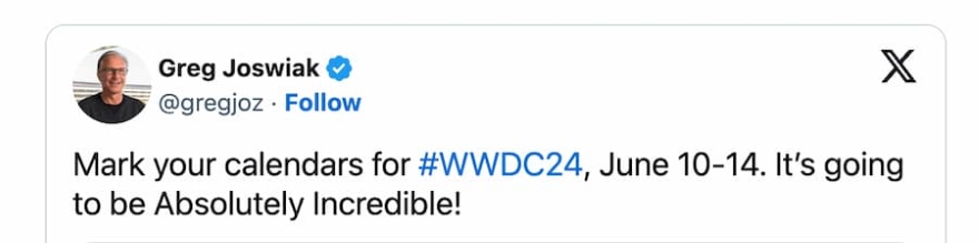 Hội nghị WWDC 2024 của Apple có gì đáng mong chờ