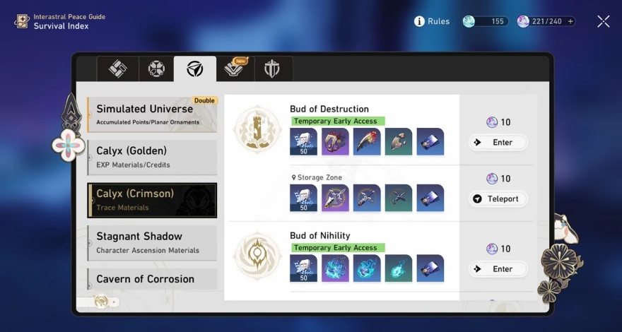 Honkai: Star Rail - Cách farm nguyên liệu để nâng cấp Boothill