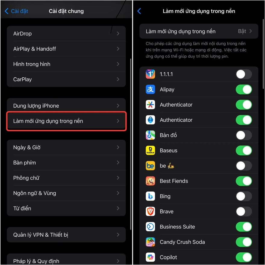 Khắc phục hiện tượng quá nhiệt sau khi cập nhật iOS 17.5