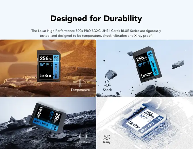 Thẻ Nhớ Lexar 32GB 800X Pro SDHC UHS-I 150MB/s