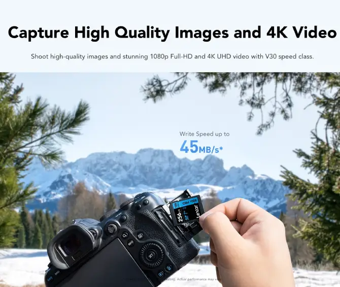 Thẻ Nhớ Lexar 32GB 800X Pro SDHC UHS-I 150MB/s