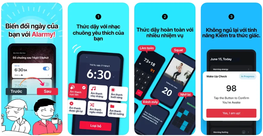 Những ứng dụng báo thức dành cho iPhone