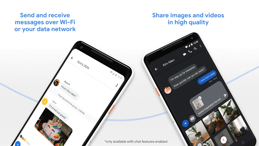 Samsung Massages mới cải tiến về giao diện người dùng và sửa lỗi