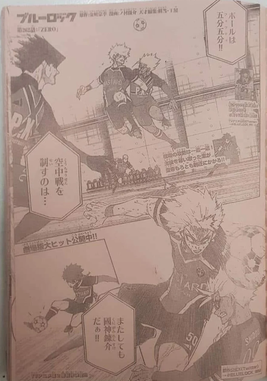 Spoiler Blue Lock Chap 262: Kaiser “phá kén”!